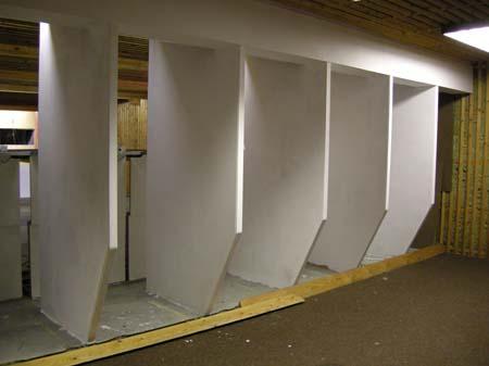 Renovering af skydebane 7/8 2007